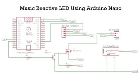 Led Music Visualizer Circuit Diagram Led Music Visualizer