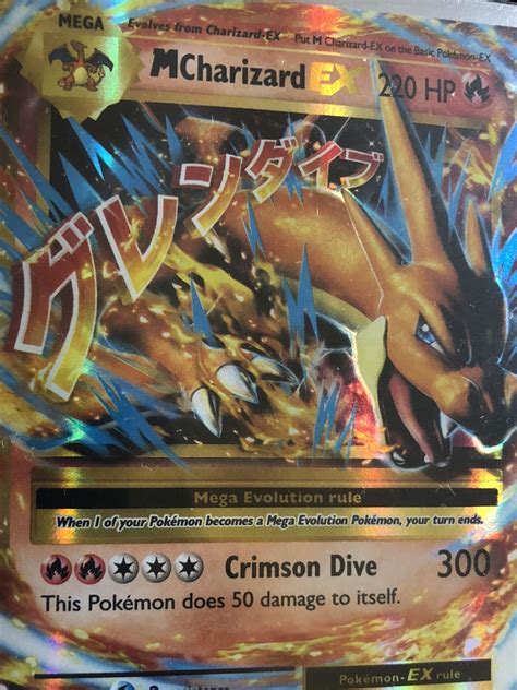 Pokemon Mega Evolution Cards Charizard