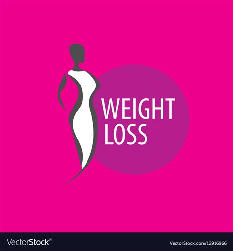 Weight loss logo Royalty Free Vector Image - VectorStock