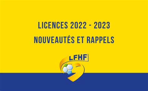 Actualité Licences 20222023 Nouveautés Et Club Football As