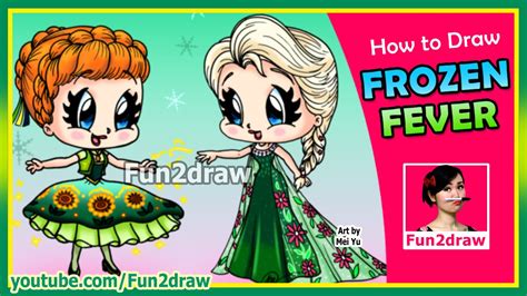 How To Draw Anna Elsa Frozen YouTube