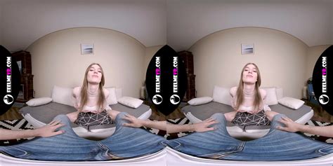 Virtual Reality Striptease With New Sexy Long Legs Model Mary Moon VR Porn Video VRPorn