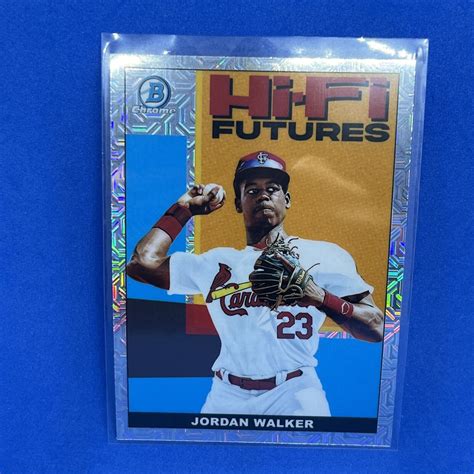 Bowman Chrome Hi Fi Futures Mega Mojo Refractor Jordan Walker