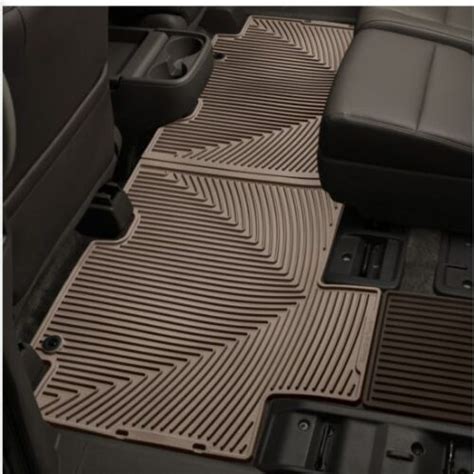 WeatherTech All Weather 1st And 2nd Row Tan Floor Mats 2011 2017