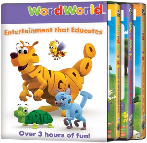 Word World 3pack Bearantboppin Import Amazonca Dvd