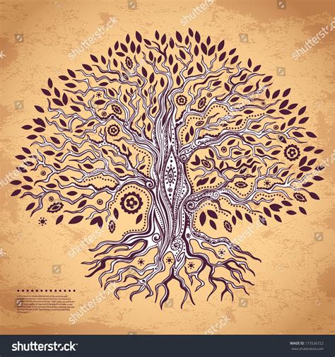 Life Tree Mandala Vector Images Stock Photos Vectors