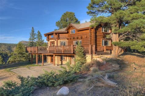 Luxury Mountain Log Home Minutes From Downtown Durango Updated 2019