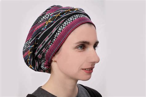 Jewish Head Covering Cancer Headwear Turban Hair Wrap - Etsy