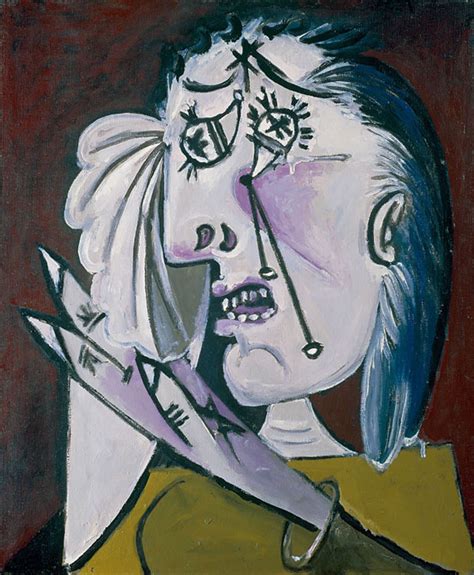 Picasso Weeping Woman Analysis Guernica By Pablo Picasso