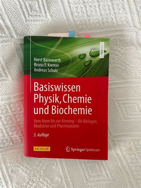 Basiswissen Physik Chemie Und Biochemie Kaufen Auf Ricardo