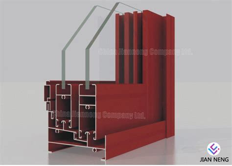 Perfil De Aluminio Del Marco Del Final De Madera Perfiles De Aluminio
