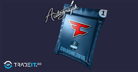 Autograph Capsule Faze Clan Cologne Tradeit