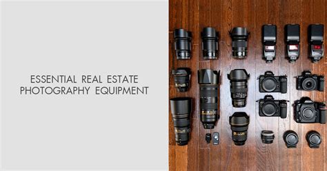 Real Estate Photography Equipment for Photographers and Realtors