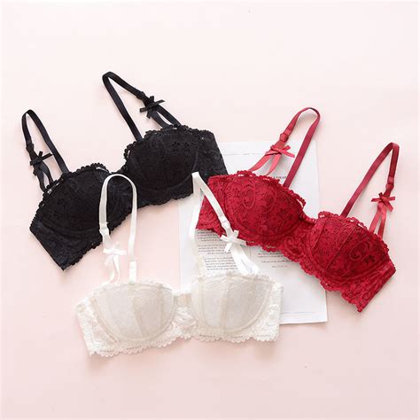 Fashion Sexy Girl Lace Underwire Bra Women S Underwear Push Up Female Lingerie Comfort Shopee