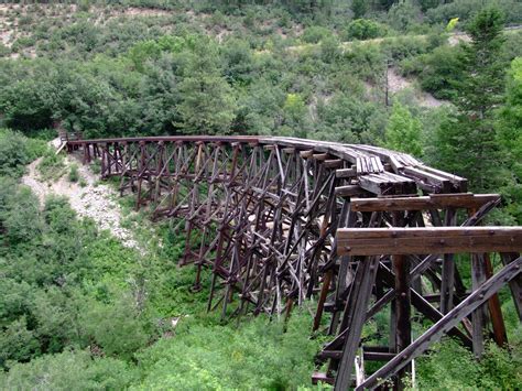 Wooden Trestle Bridge - The Architect