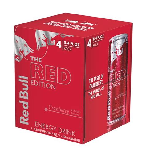 Red Bull The Red Edition Cranberry Energy Drink 4pk Hy Vee Aisles Online Grocery Shopping