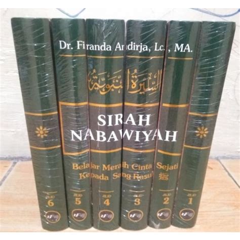 Jual Buku Sirah Nabawiyah Ustadz Firanda Andirja Original Jilid 1 Sd 6