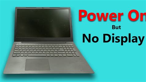 Laptop Power On But No Display How To Fix Black Screen Lenevo Laptop