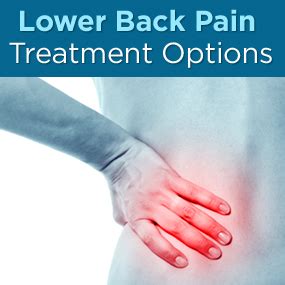 Lower Back Pain Treatment Options