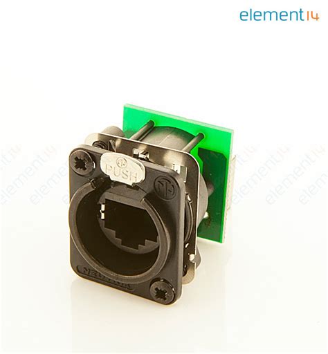 NE8FDP-B - Neutrik - In-Line Adapter, RJ45, RJ45