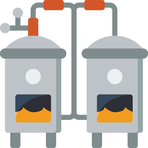 Basic Miscellany Flat Boiler Icon