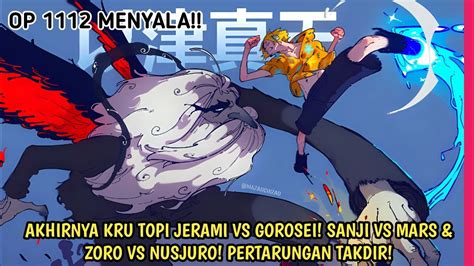 AKHIRNYA KRU SHP VS GOROSEI SANJI VS MARS ZORO VS NUSJURO