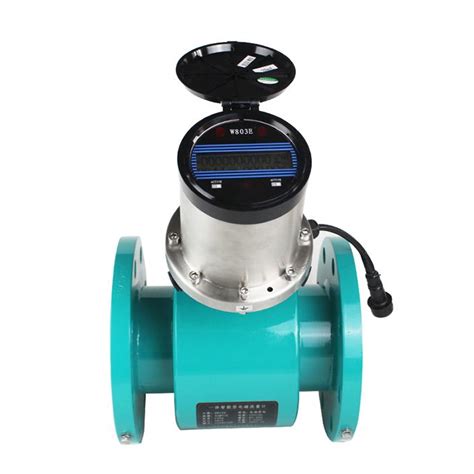 Battery Powered Electromagnetic Flow Meter Battery Operated Magnetic