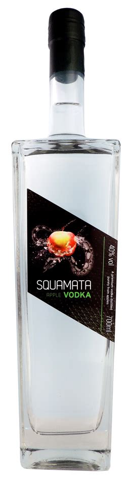 Aus Äpfeln Kammer Kirsch launcht Squamata Apple Vodka