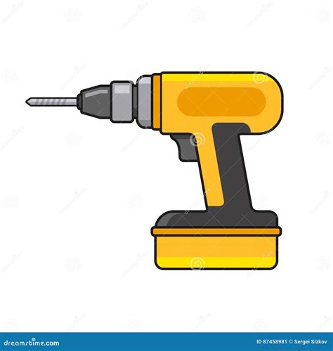 Drill Icon Cartoon CartoonDealer 88209313