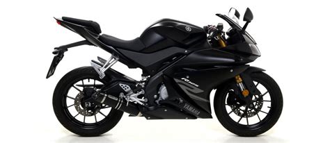 Escape Arrow Thunder Homologado En Aluminio Negro Para Yamaha Yzf R