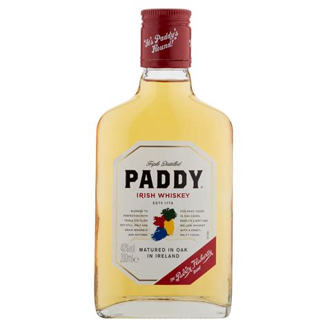 Paddy Triple Distilled Irish Whiskey 200ml Whisky Iceland Foods