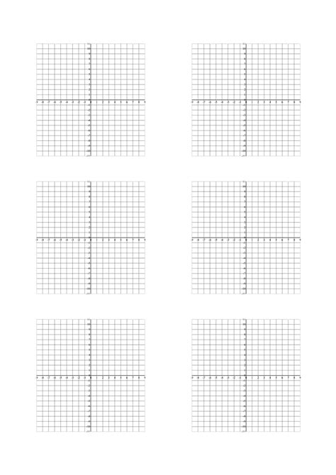 Printable Coordinate Plane Grids Printable And Enjoyable Learning