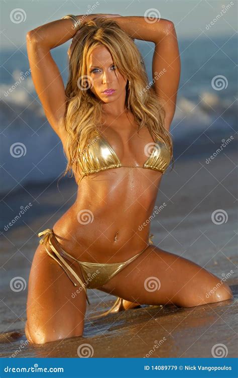 Belle Fille De Bikini Image Stock Image Du Fille Beachwear