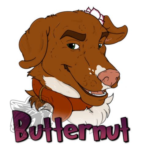 Butternut Headshot Badge Weasyl