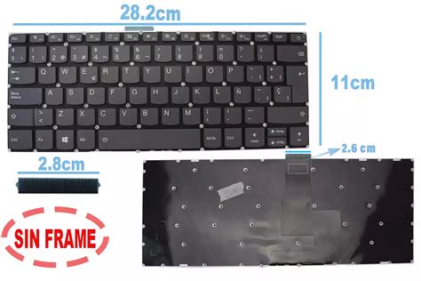 Teclado Lenovo Idea Pad 330 14ikb Sin Frame Botton Power Sp