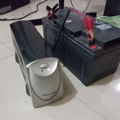 Jual Ups Prolink Pro 600 Inverter 600va 300 Watt Modif Aki External