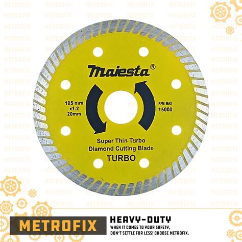 Majesta Super Thin Diamond Cutting Disc For Tiles And Concrete