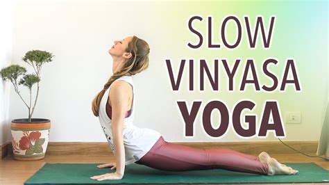 Slow Vinyasa Flow Yoga Yoga For Strong Beginners Intermediate Yogis