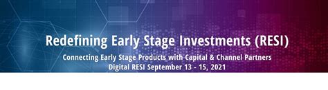 Redefining Early Stage Investments Resi Partnering Week 2021 Azbio