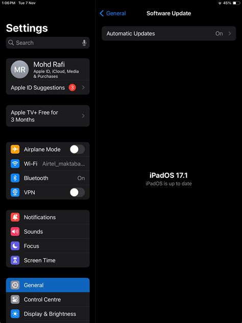 Got Update ipad os 17.1 : r/ios