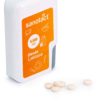 Sanotact Laktase 6 000 FCC Mini Tabletten 90 St 6 48 G Dauerhaft