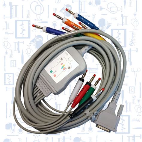 Cable De Ekg Con Latiguillos Edan Se Banana Deseel Medical