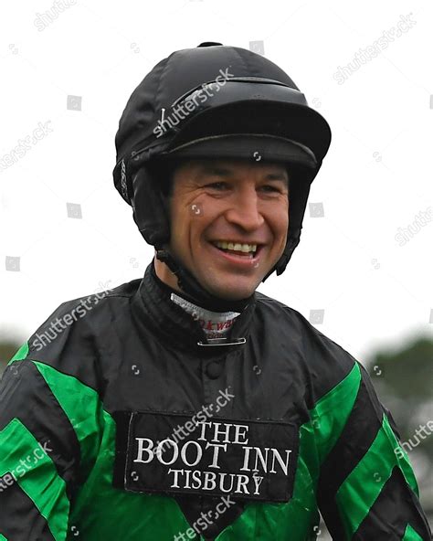 Jockey Robert Dunne During Horse Racing Editorial Stock Photo - Stock ...