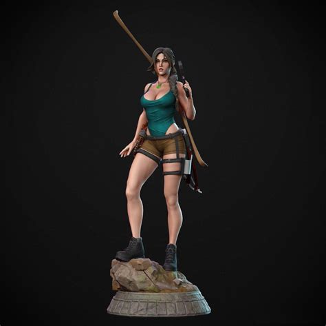 Fichier STL Lara Croft Tomb RaiderModèle pour imprimante 3D à