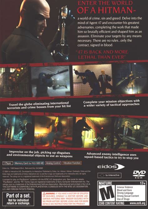 Hitman Trilogy Cover Or Packaging Material Mobygames