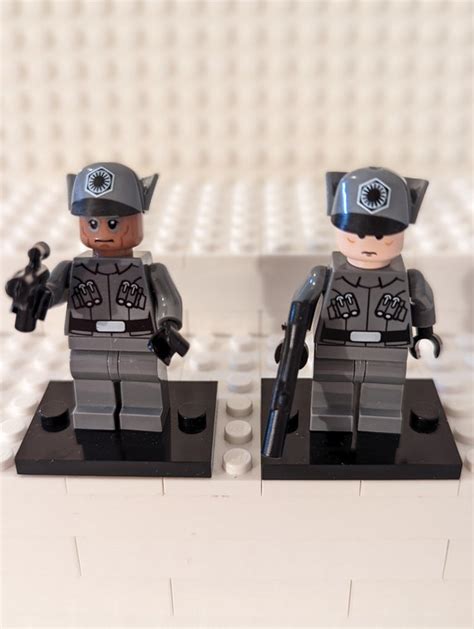 Lego Compatible Imperial Officers Starwars Minifigures Set - Etsy