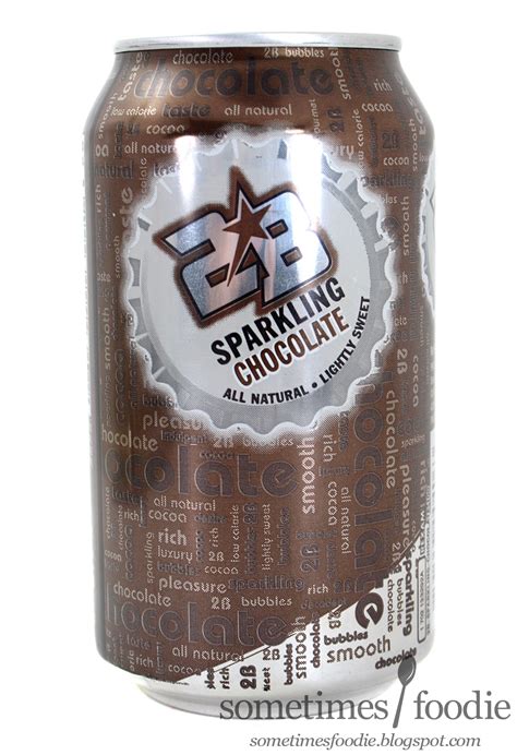 Sometimes Foodie 2b Sparkling Chocolate Soda T