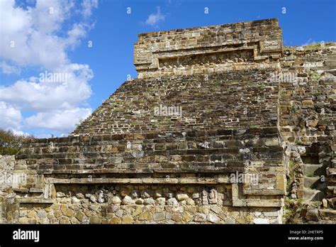 Pyramid Monte Alb N Zapotec Ruins Pre Columbian Archaeological Site