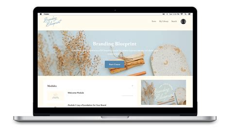 Branding Blueprint Enrollment Page Chez N Ez