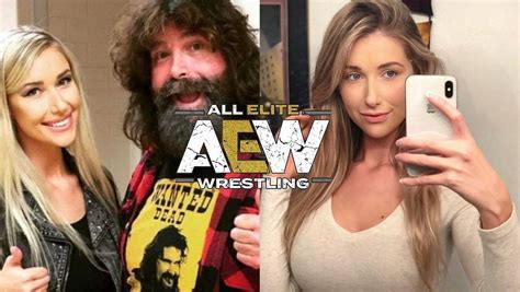 Photo Wwe Legend Mick Foley S Daughter Noelle Foley References Aew